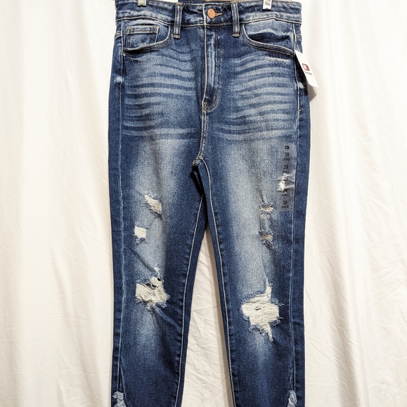 Kancun Signature Women's Blue Jeans - Picture 1 of 9